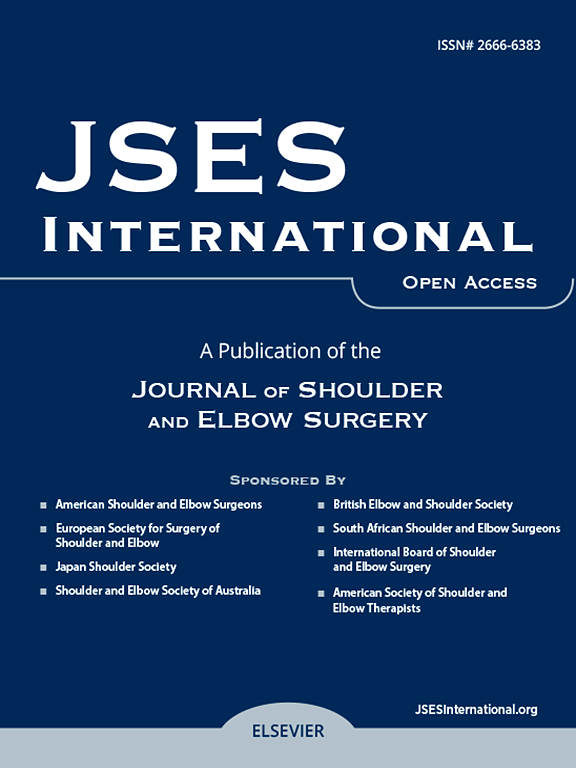Go to journal home page - JSES Open Access